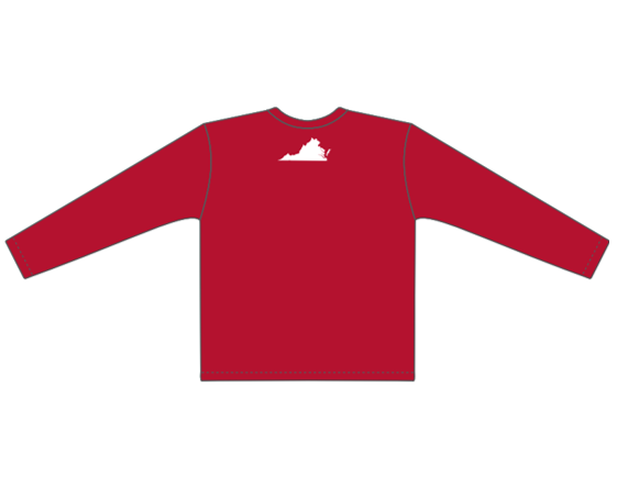 Red Fielder's Choice Long Sleeve Tee