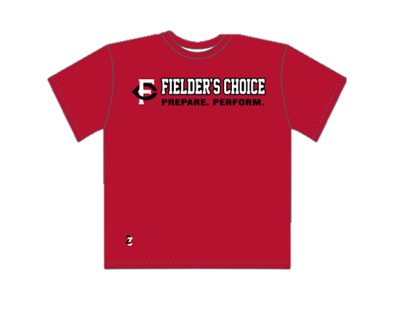 Red Fielder's Choice Tee