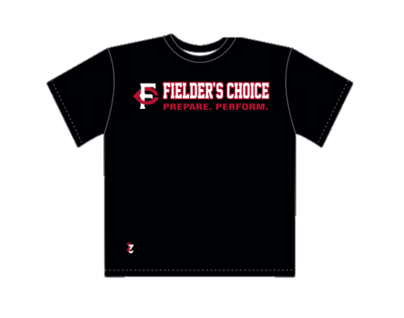 Black Fielder's Choice Tee